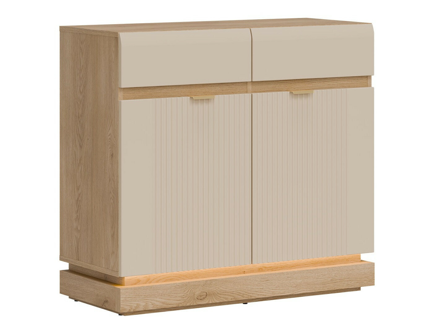 Commode Teselbu 102 (Cachemire + Chêne)
