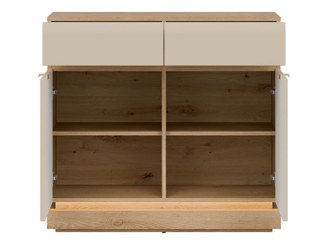 Commode Teselbu 102 (Cachemire + Chêne)