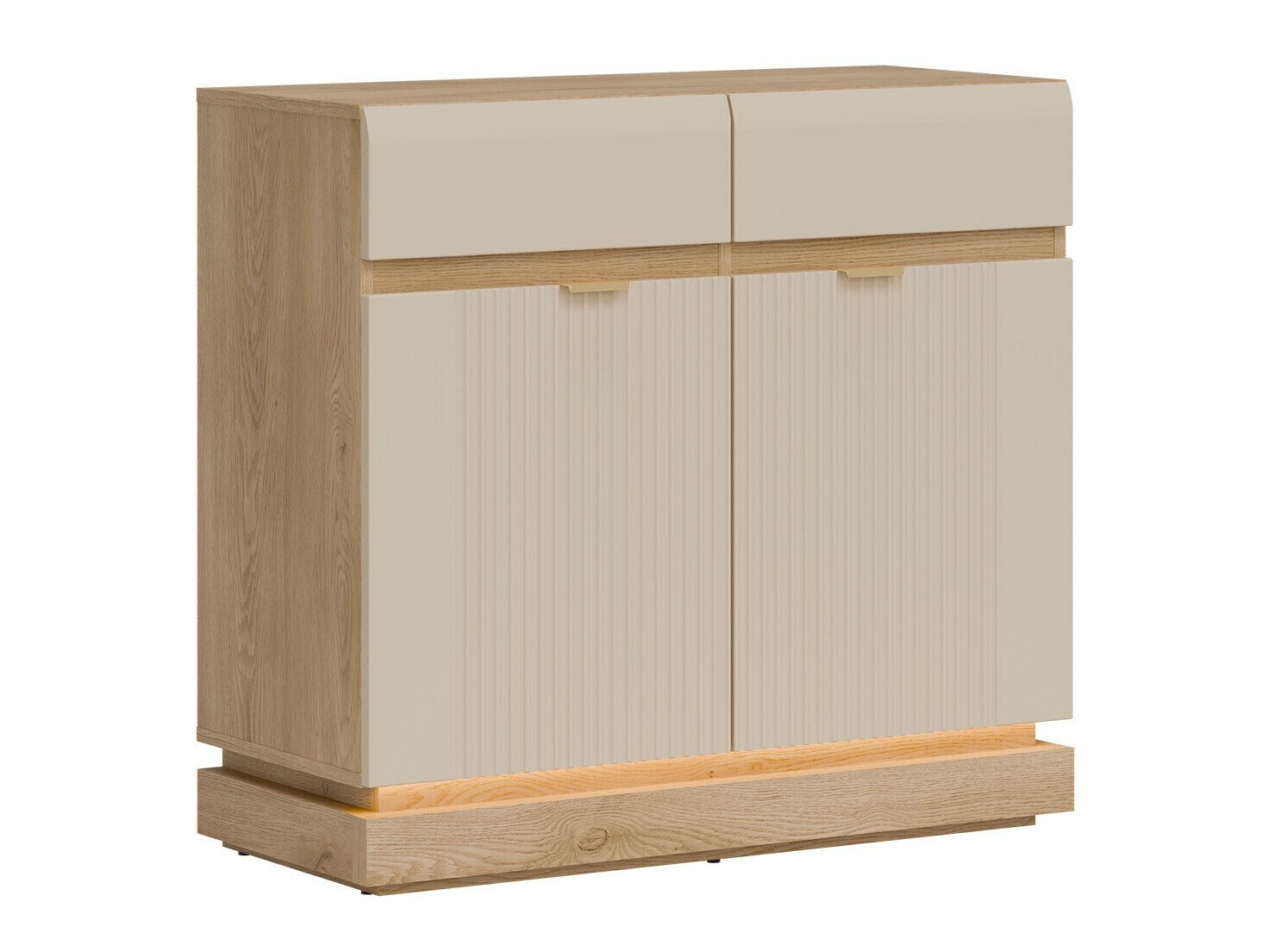 Commode Teselbu 102 (Cachemire + Chêne)