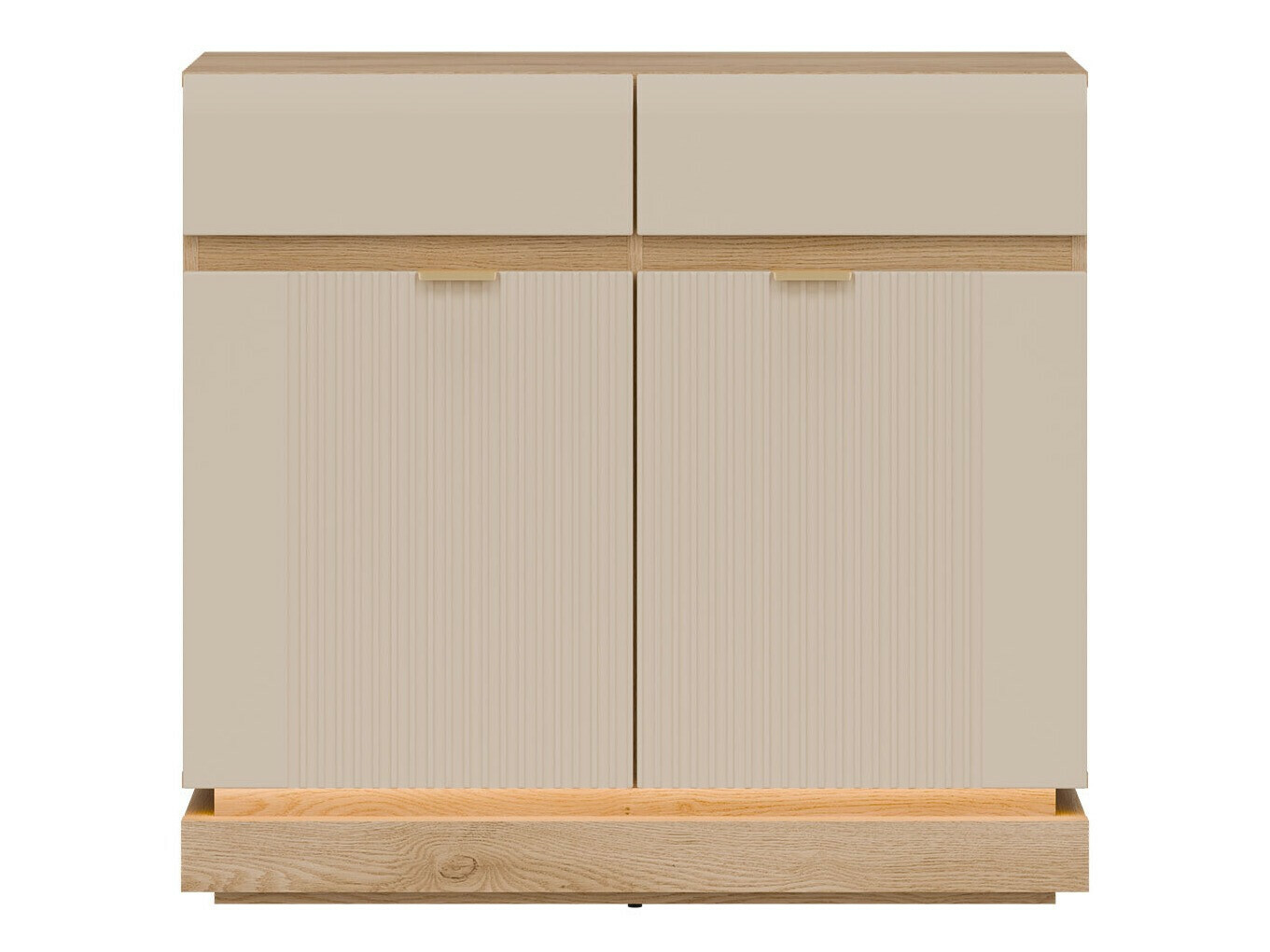 Commode Teselbu 102 (Cachemire + Chêne)