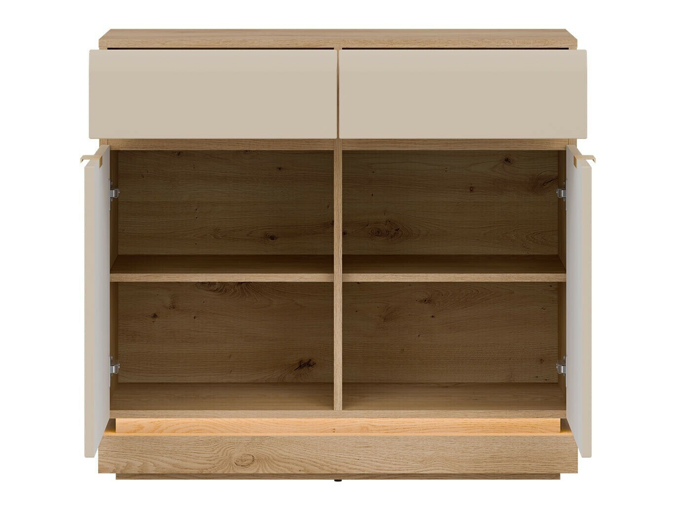 Commode Teselbu 102 (Cachemire + Chêne)