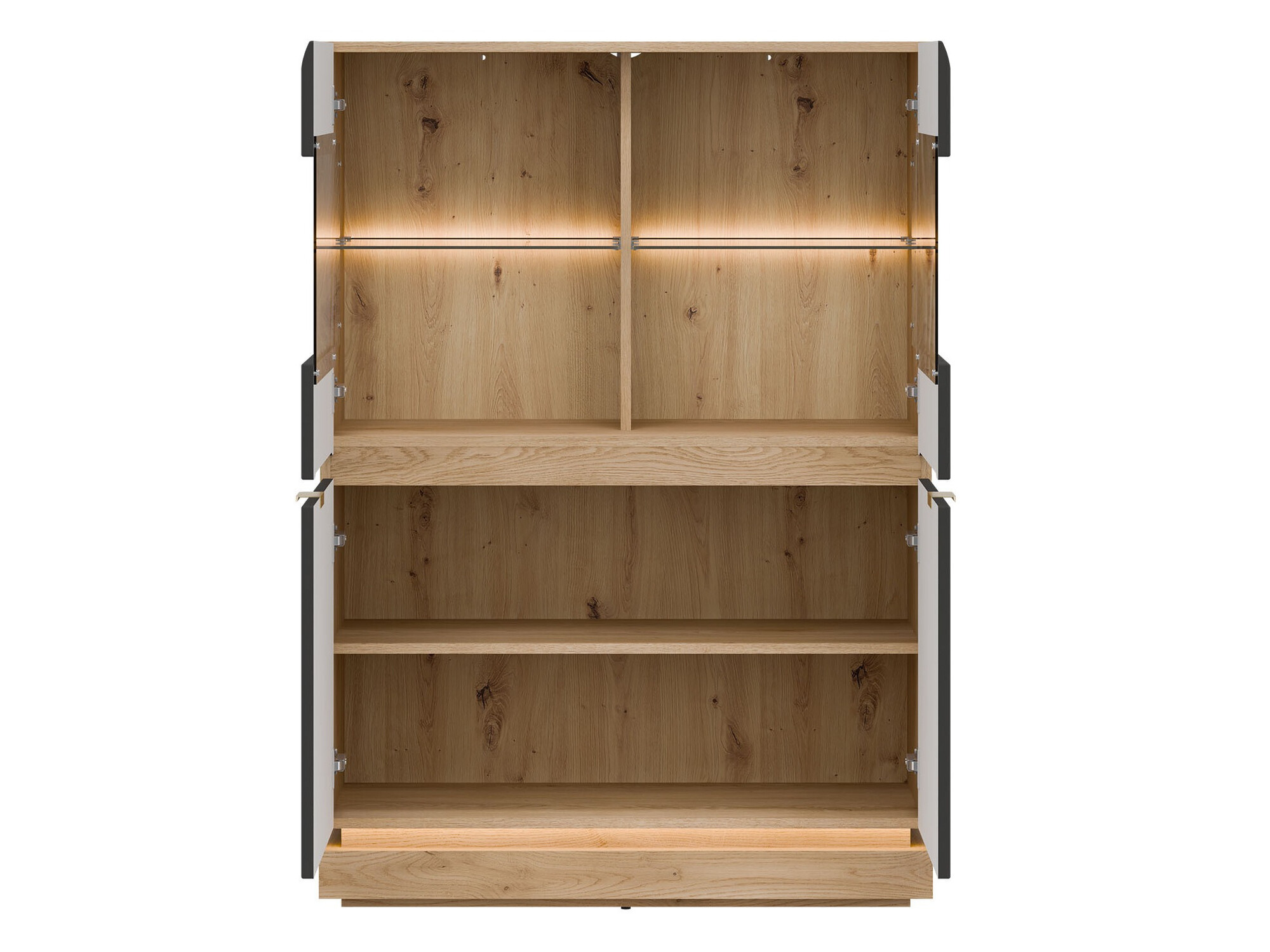 Buffet Teselbu 105 (Anthracite + Chêne)