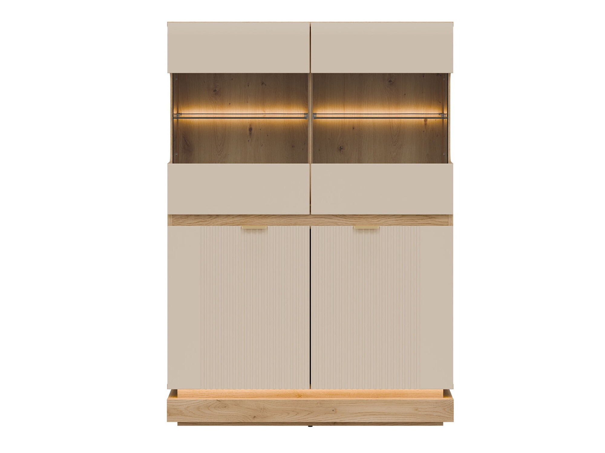 Buffet Teselbu 105 (Cachemire + Chêne)
