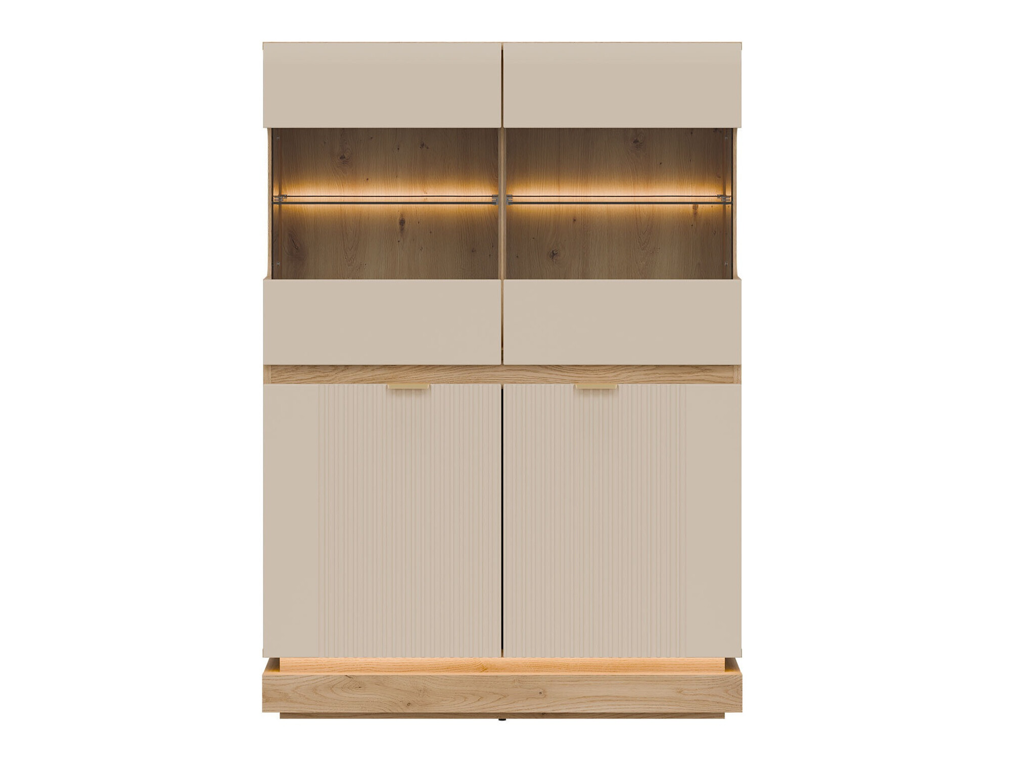 Buffet Teselbu 105 (Cachemire + Chêne)