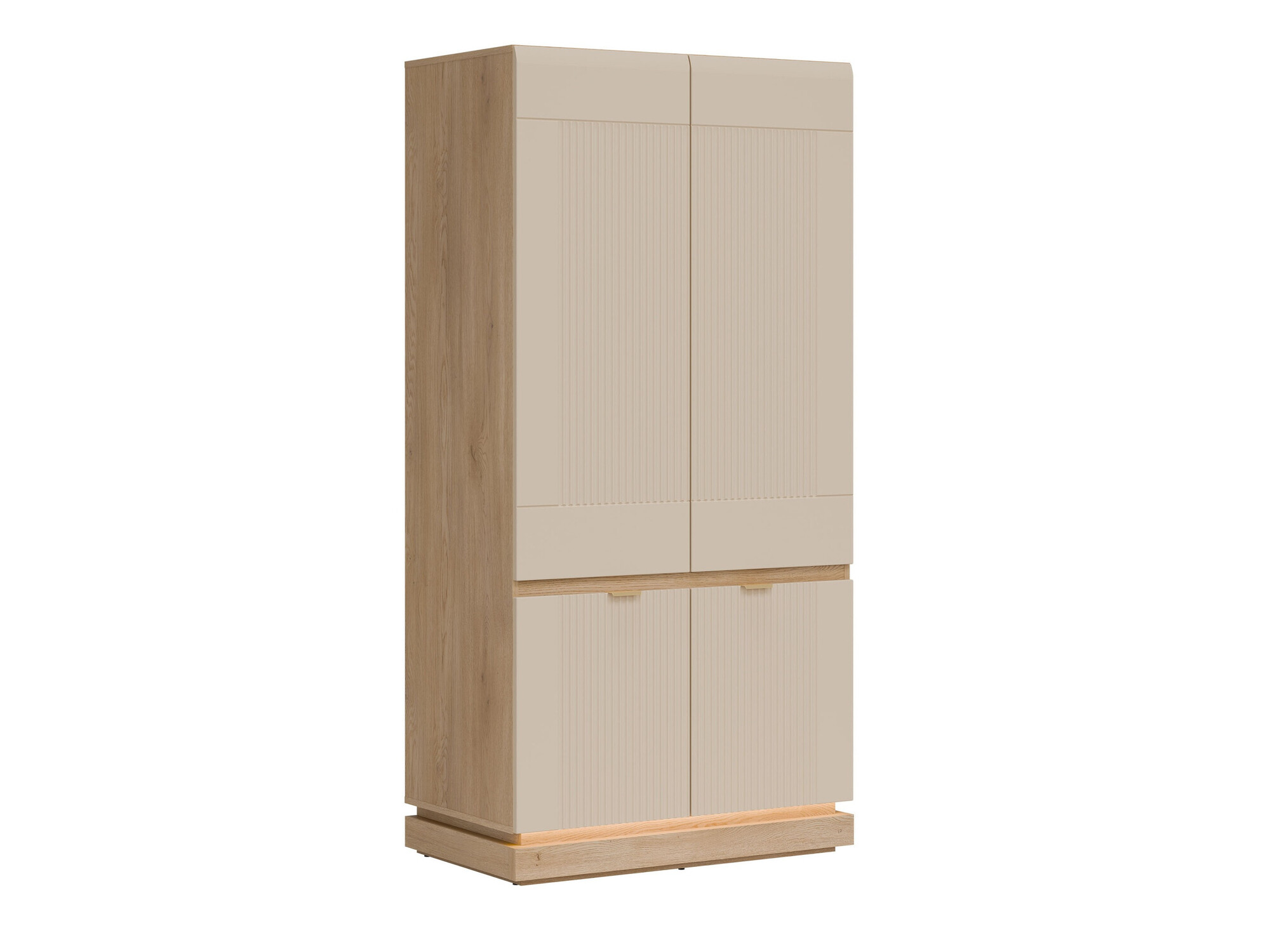 Armoire Teselbu 113 (Cachemire + Chêne)