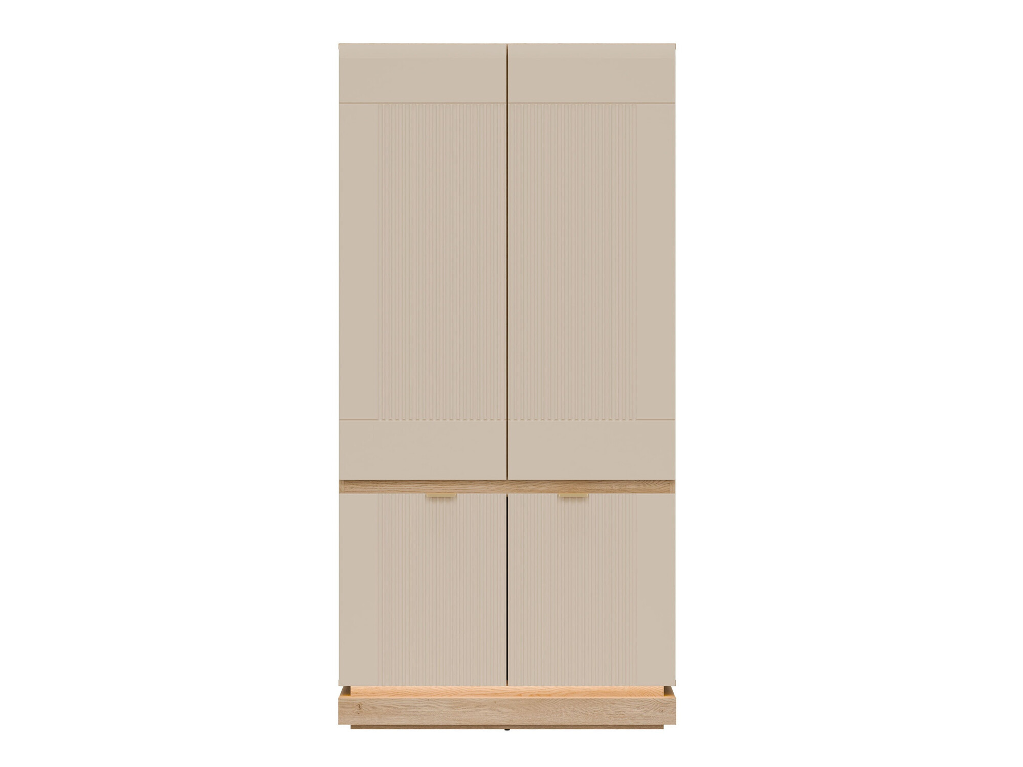 Armoire Teselbu 113 (Cachemire + Chêne)