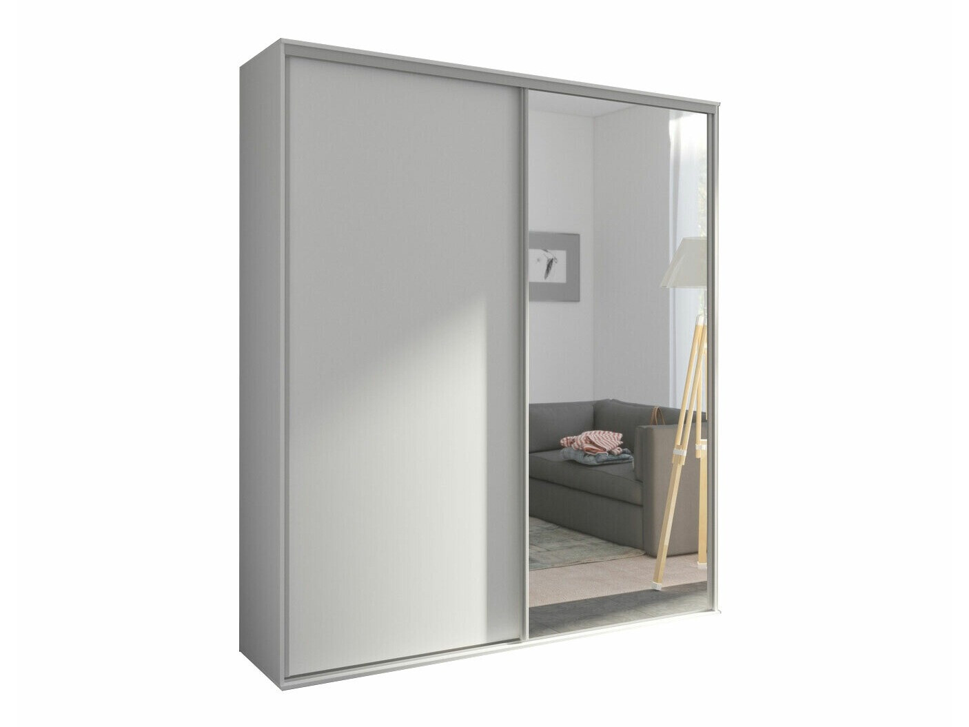 Armoire Murrieta 180 (Blanc)