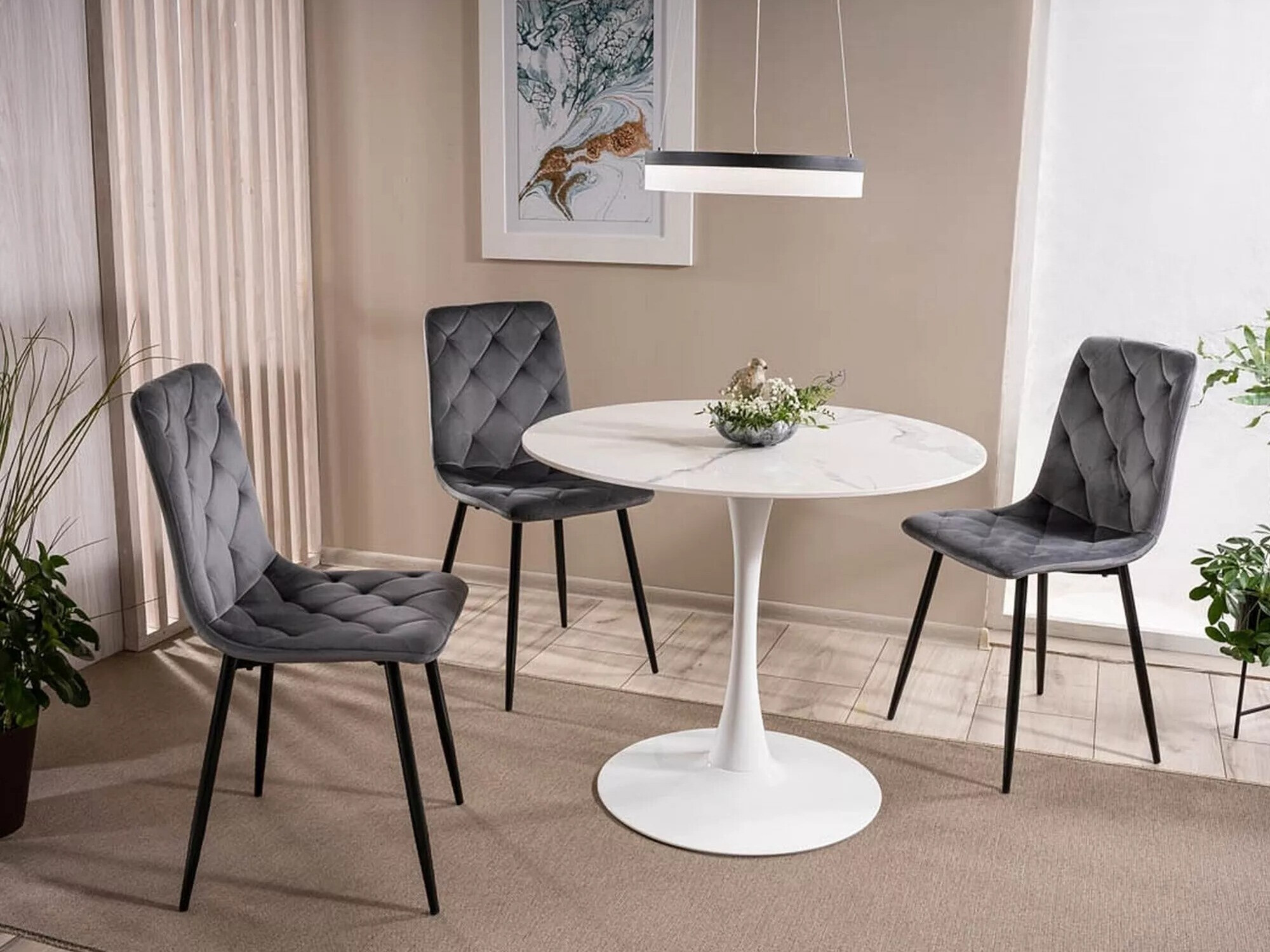 Chaise Detroit 741 (Gris)