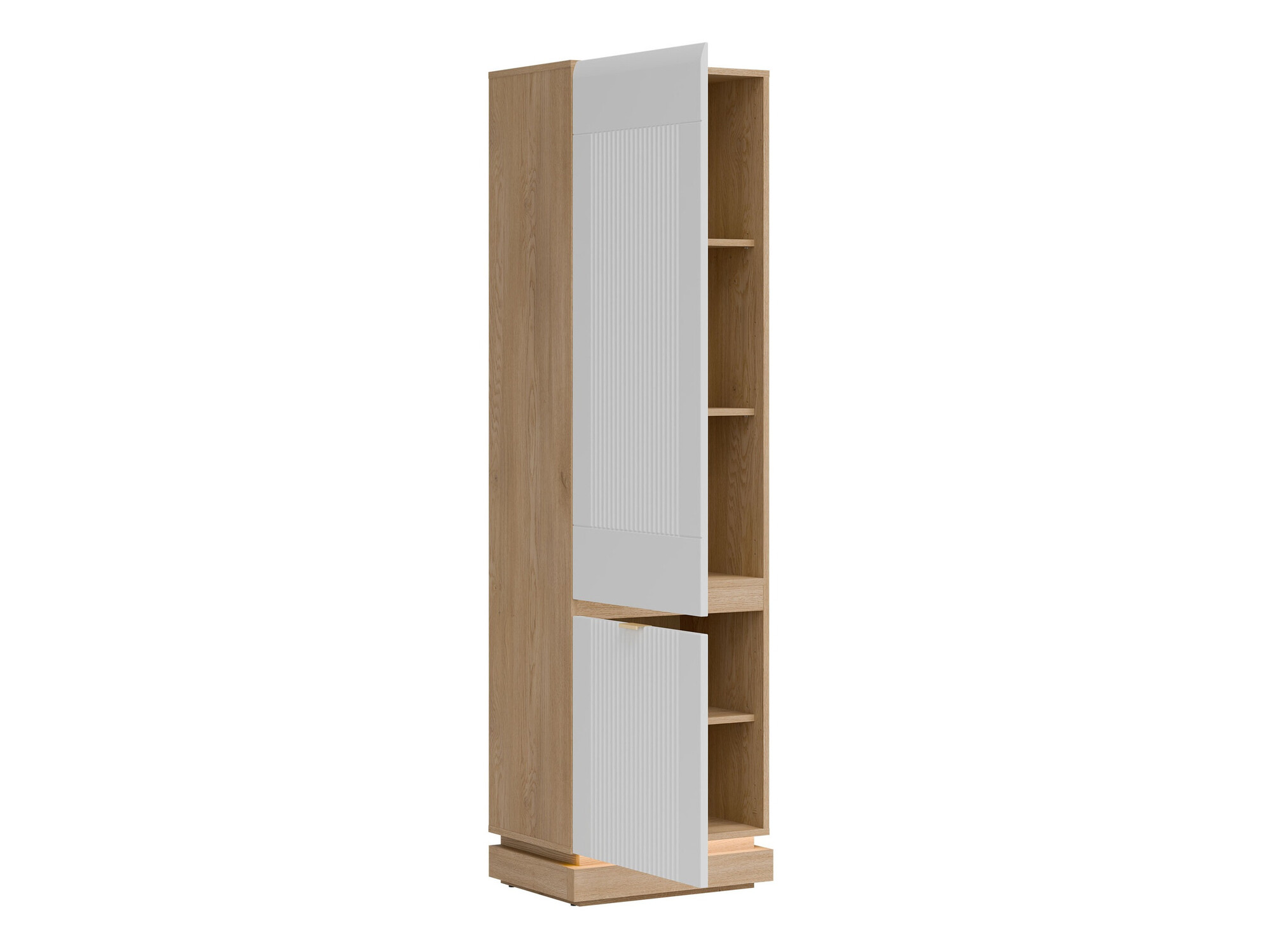 Ensemble de chambre Teselbu 117 (Blanc + Chêne)