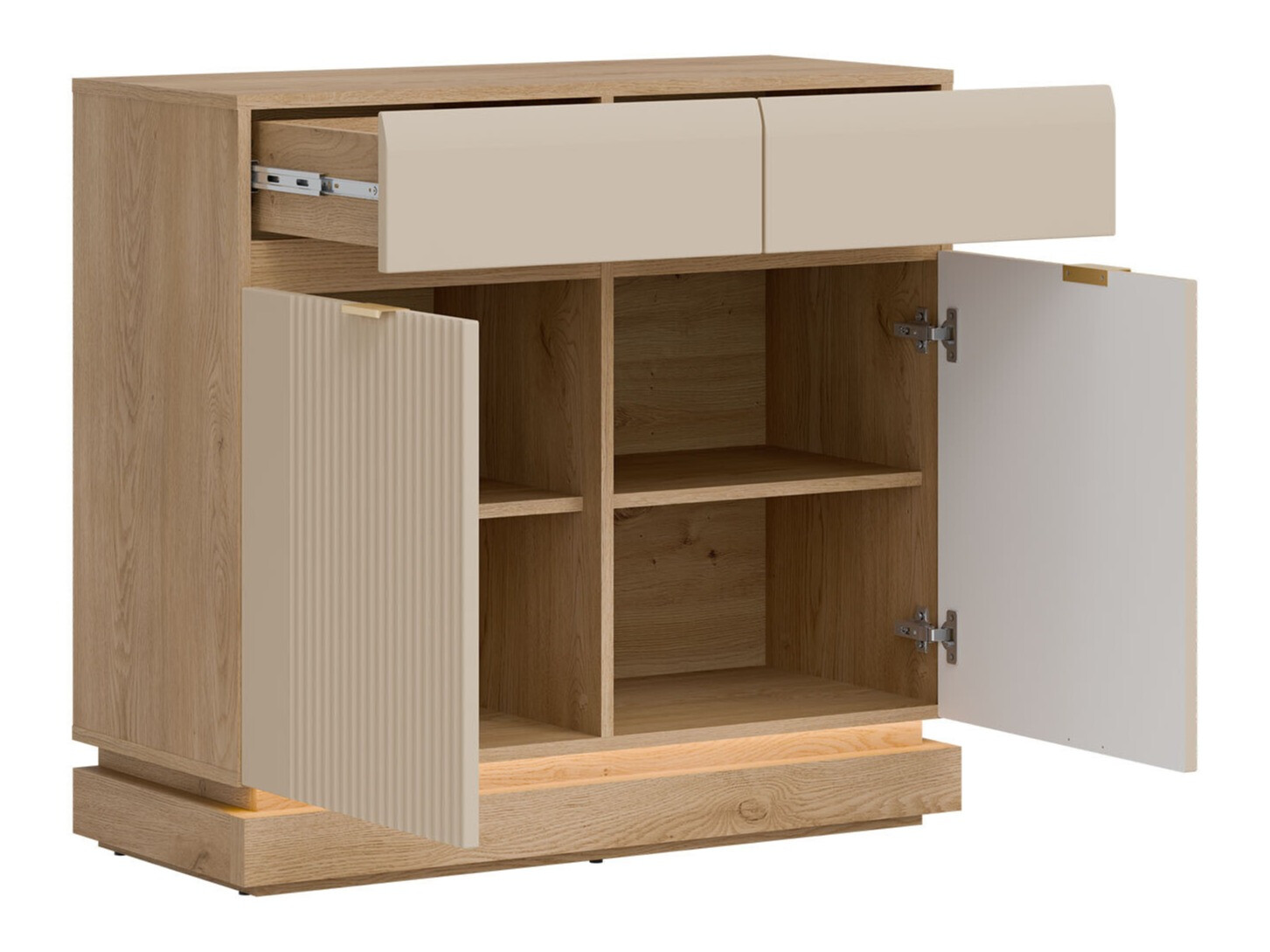 Ensemble de chambre Teselbu 117 (Cachemire + Chêne)