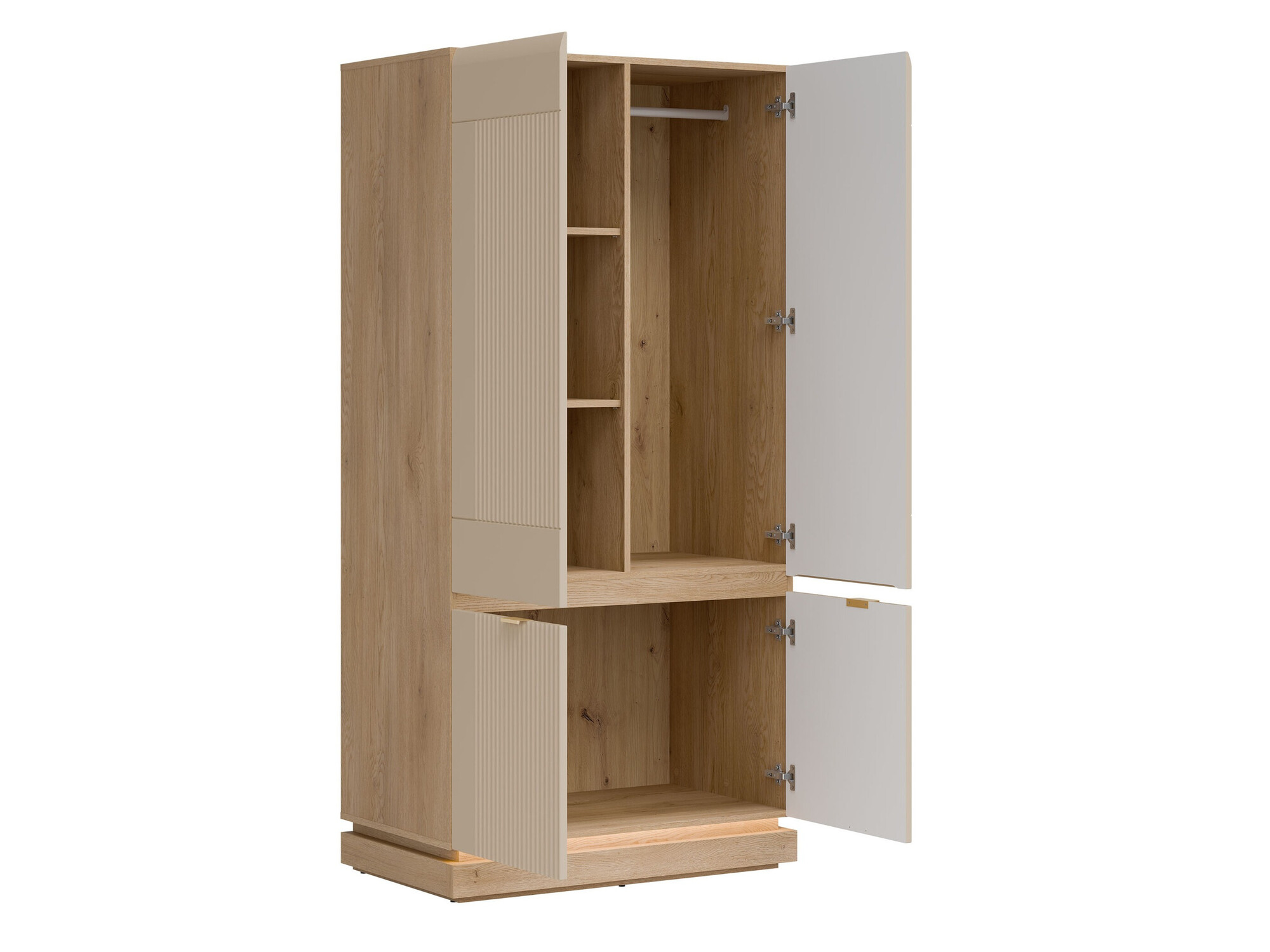 Ensemble de chambre Teselbu 117 (Cachemire + Chêne)