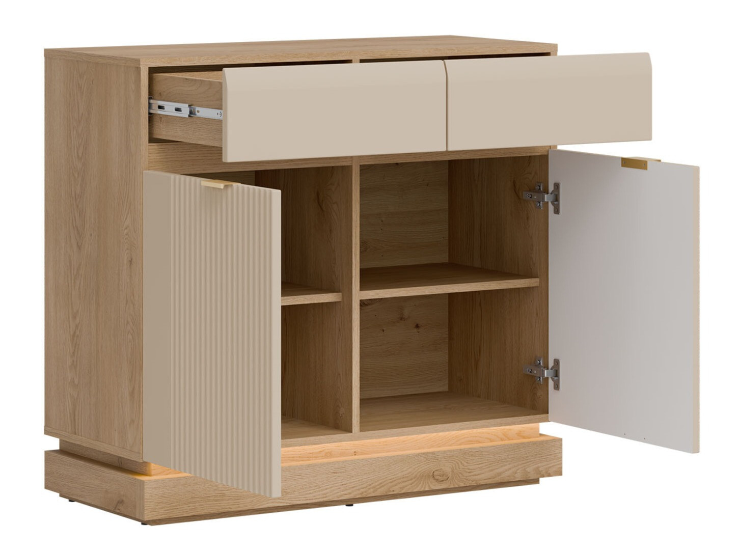 Ensemble de chambre Teselbu 117 (Cachemire + Chêne)