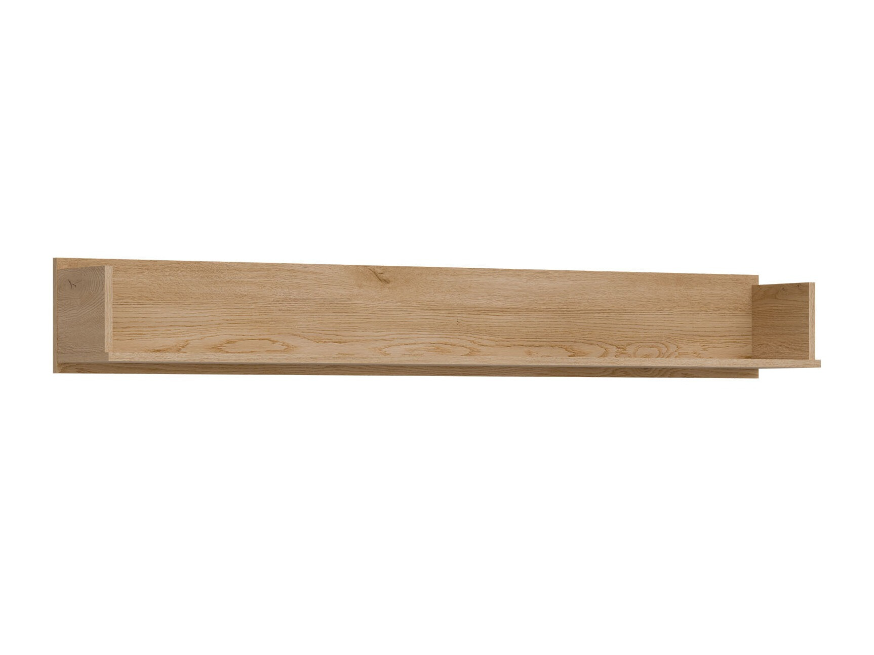 Ensemble de salon Teselbu 116 (Blanc + Chêne)