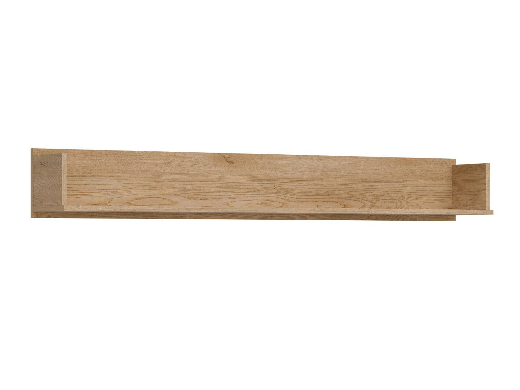Ensemble de salon Teselbu 116 (Blanc + Chêne)