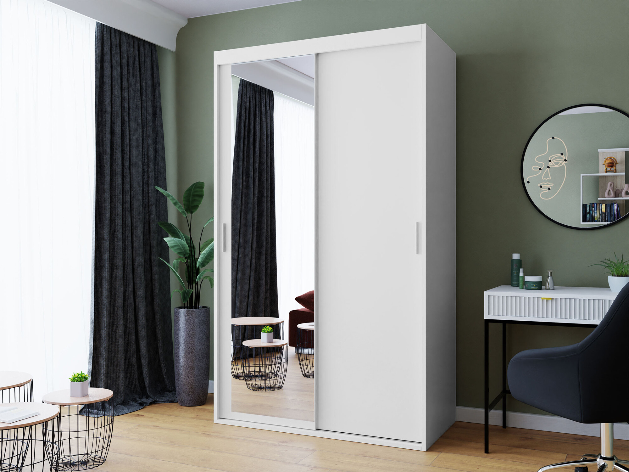 Armoire Hederus (Blanc)