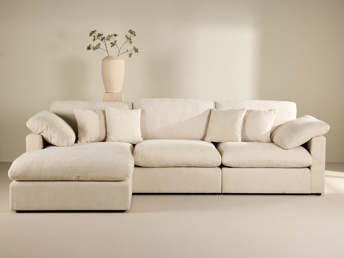 Canapé d'angle Dallas 4813 (Beige)