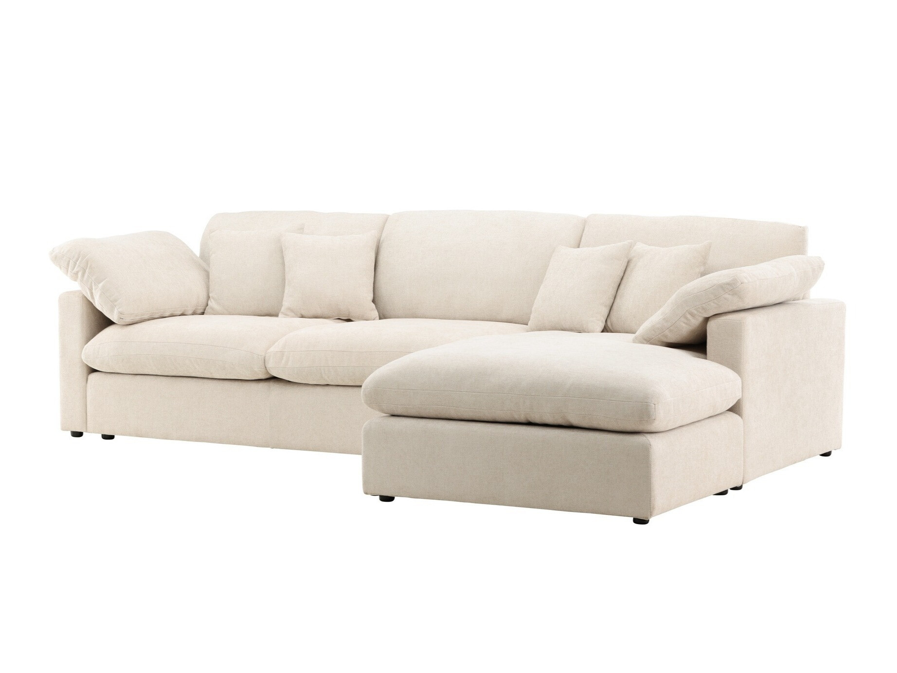 Canapé d'angle Dallas 4813 (Beige)
