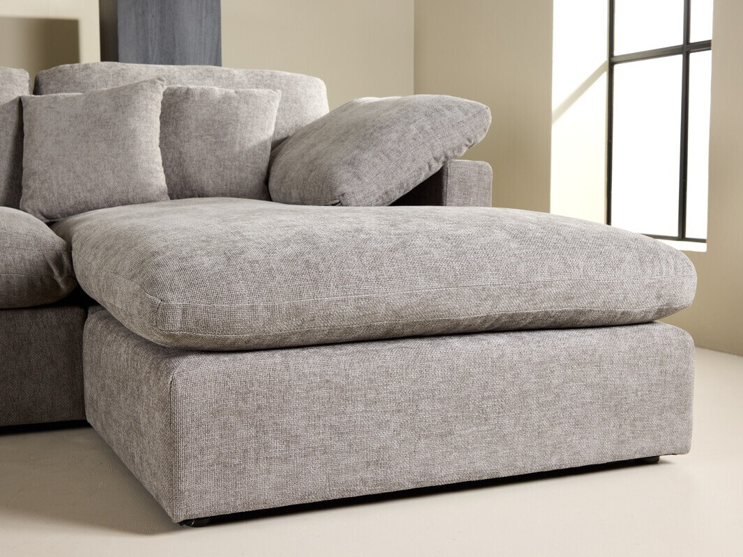 Canapé d'angle Dallas 4813 (Gris foncé)