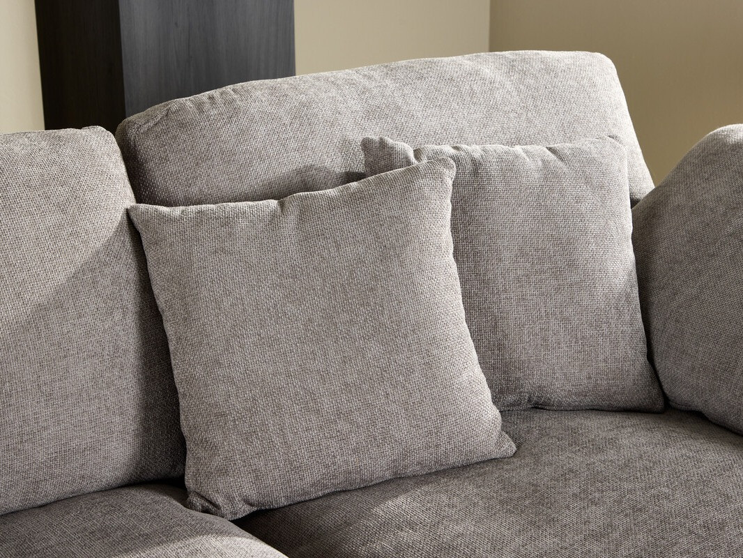 Canapé d'angle Dallas 4813 (Gris foncé)