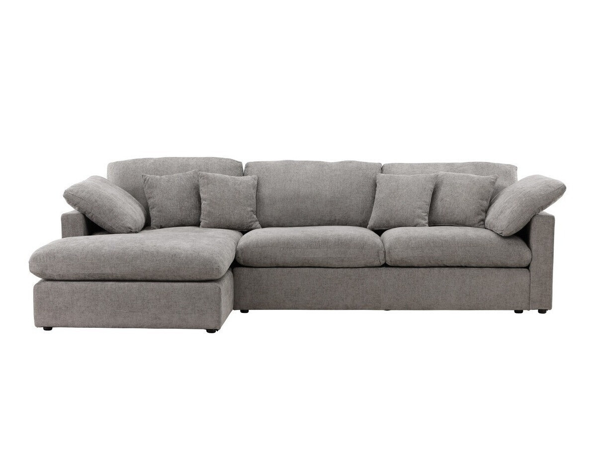 Canapé d'angle Dallas 4813 (Gris foncé)