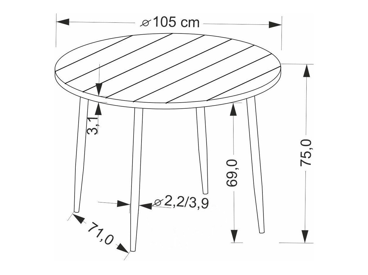 Table Houston 1955