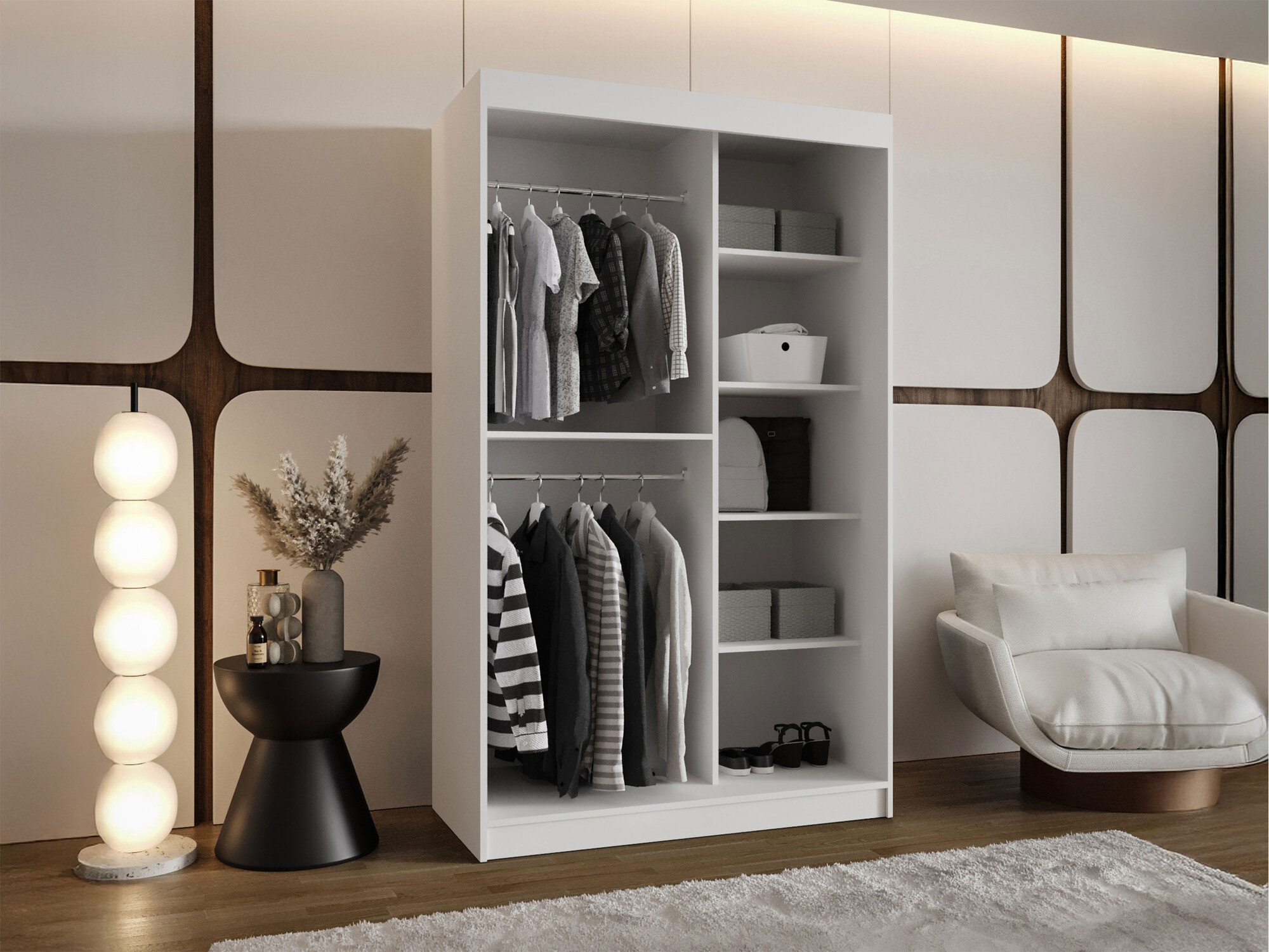 Armoire Hartford 504 (Noir)