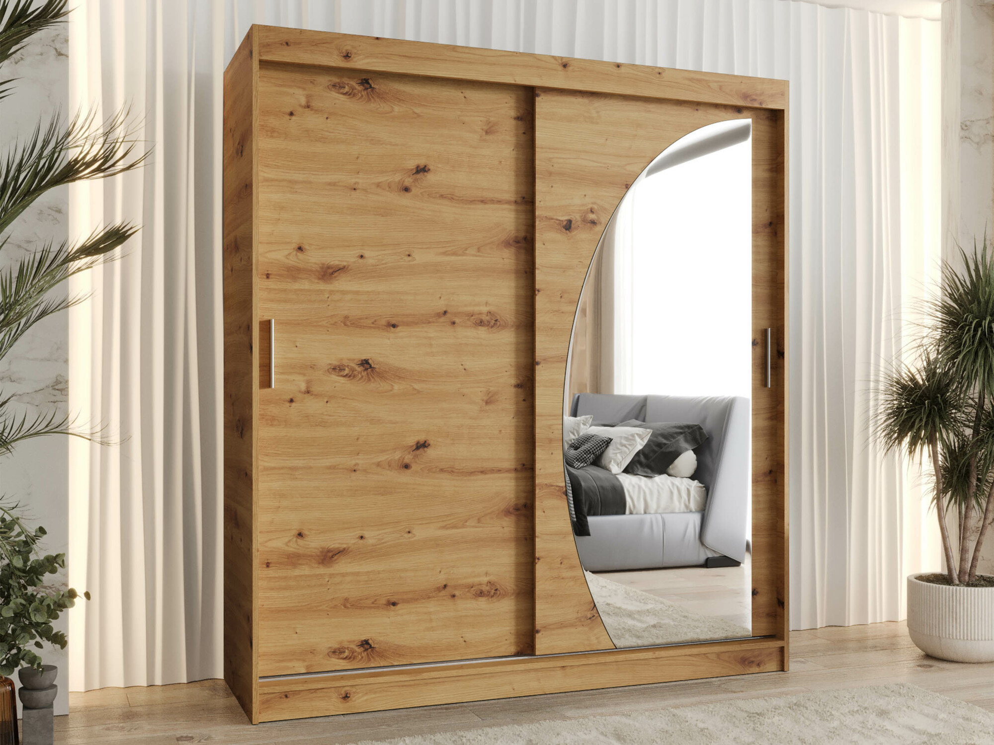 Armoire Hartford 506 (Chêne Artisan)