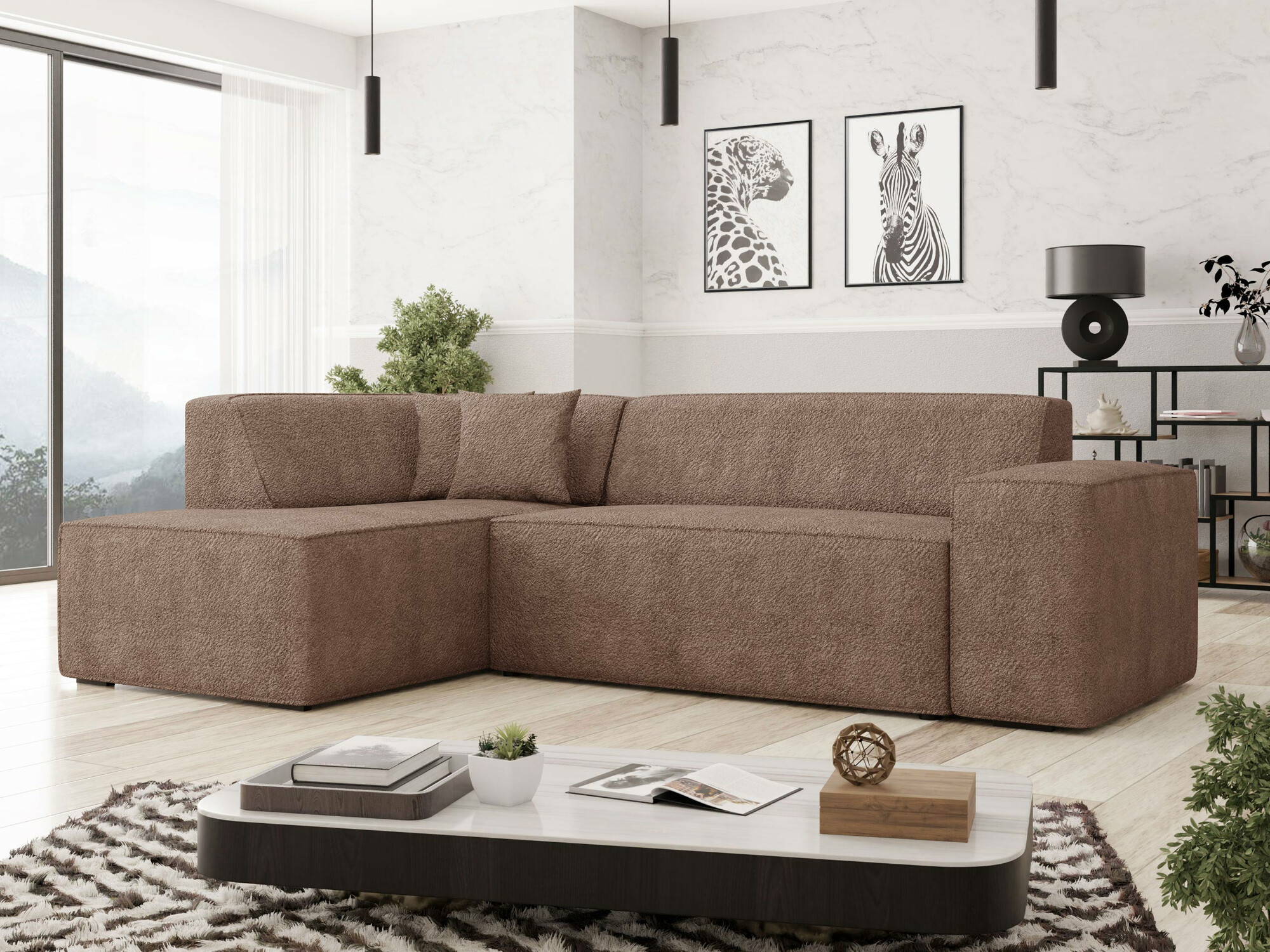 Canapé d'angle Comfivo 289 (Coral 45)