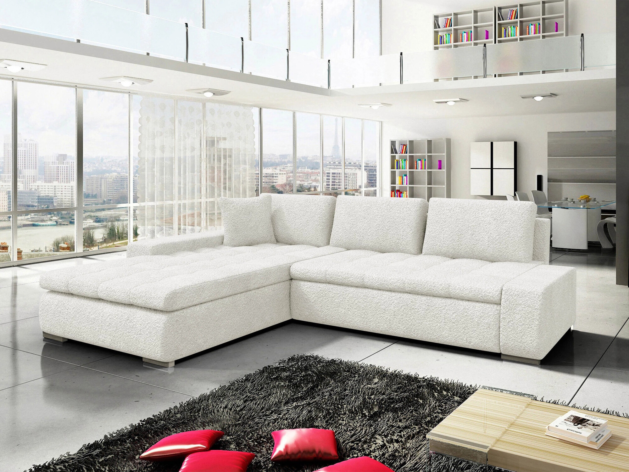 Canapé d'angle Comfivo Nitor II (Coral 70)