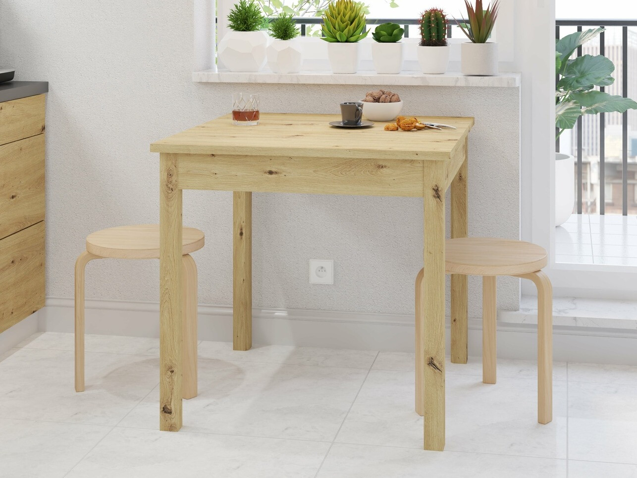 Table Bristol 219 (Chêne Artisan)