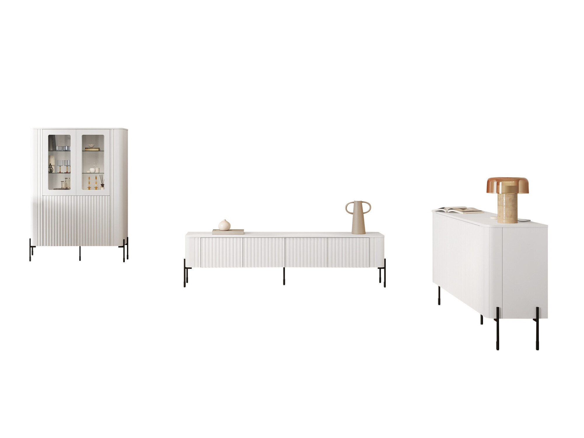 Ensemble de salon Nobilitas (Blanc)