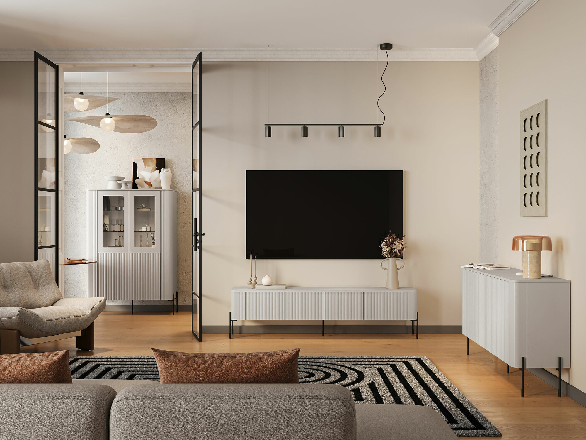 Meuble TV Nobilitas (Cachemire)