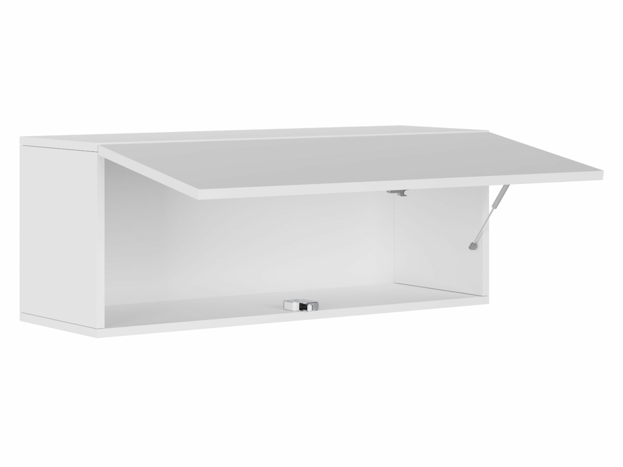 Armoire murale Vilrin VI (Blanc + Blanc brillant)