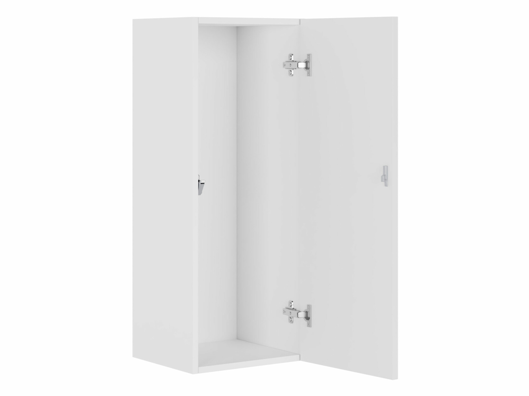 Armoire murale Vilrin VI (Noir + Chêne wotan)