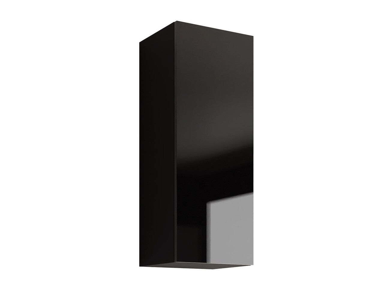 Armoire murale Vilrin VI (Noir + Noir brillant)