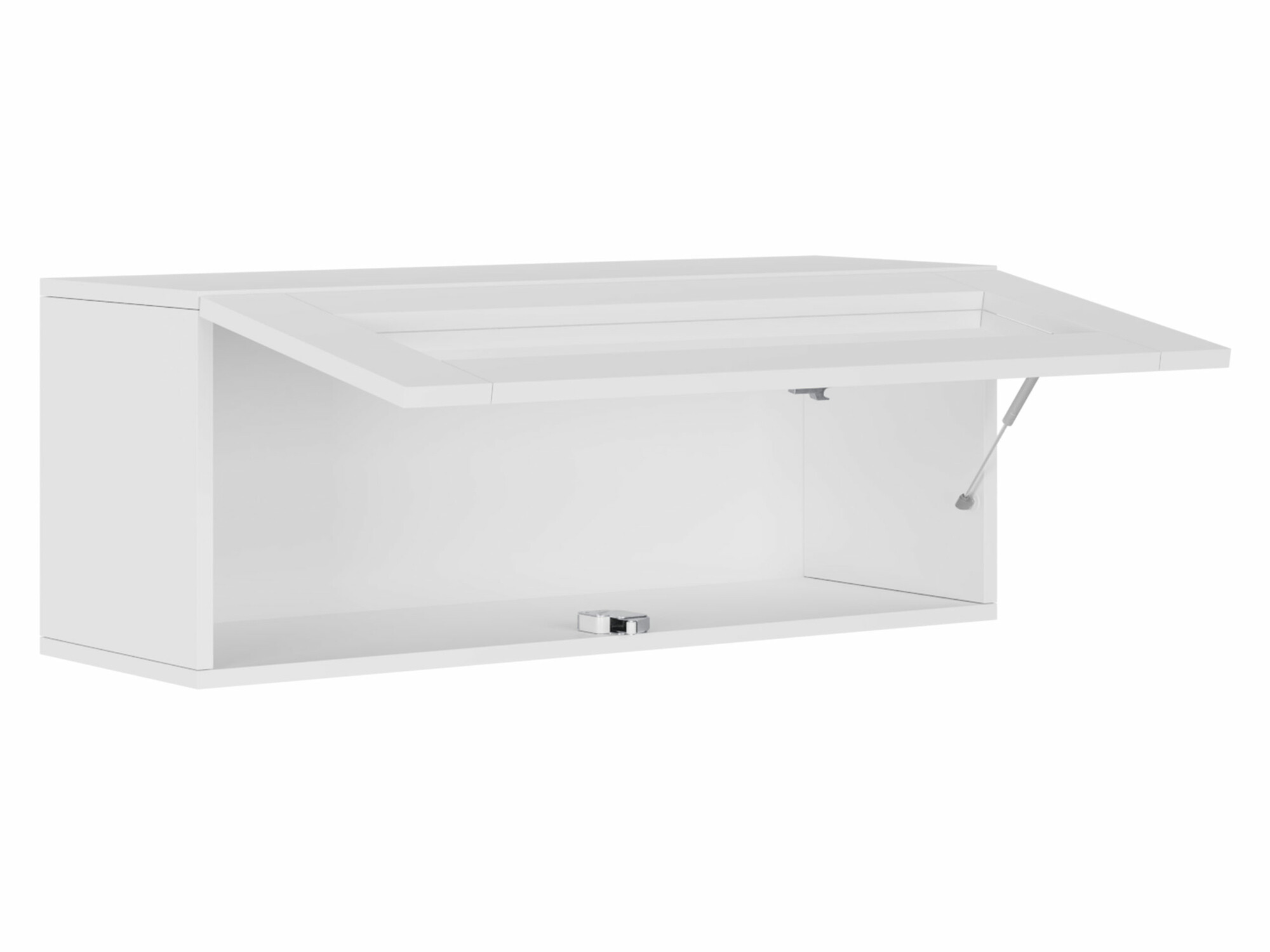 Armoire murale Vilrin VII (Noir + Chêne wotan)