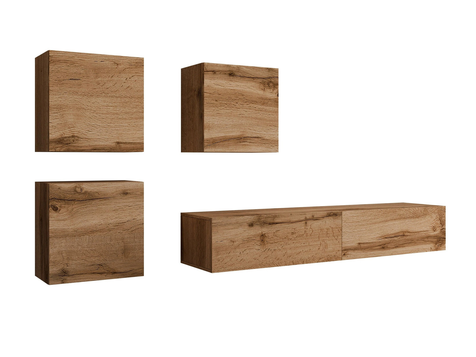 Ensemble de salon Vilrin IV (Chêne wotan)