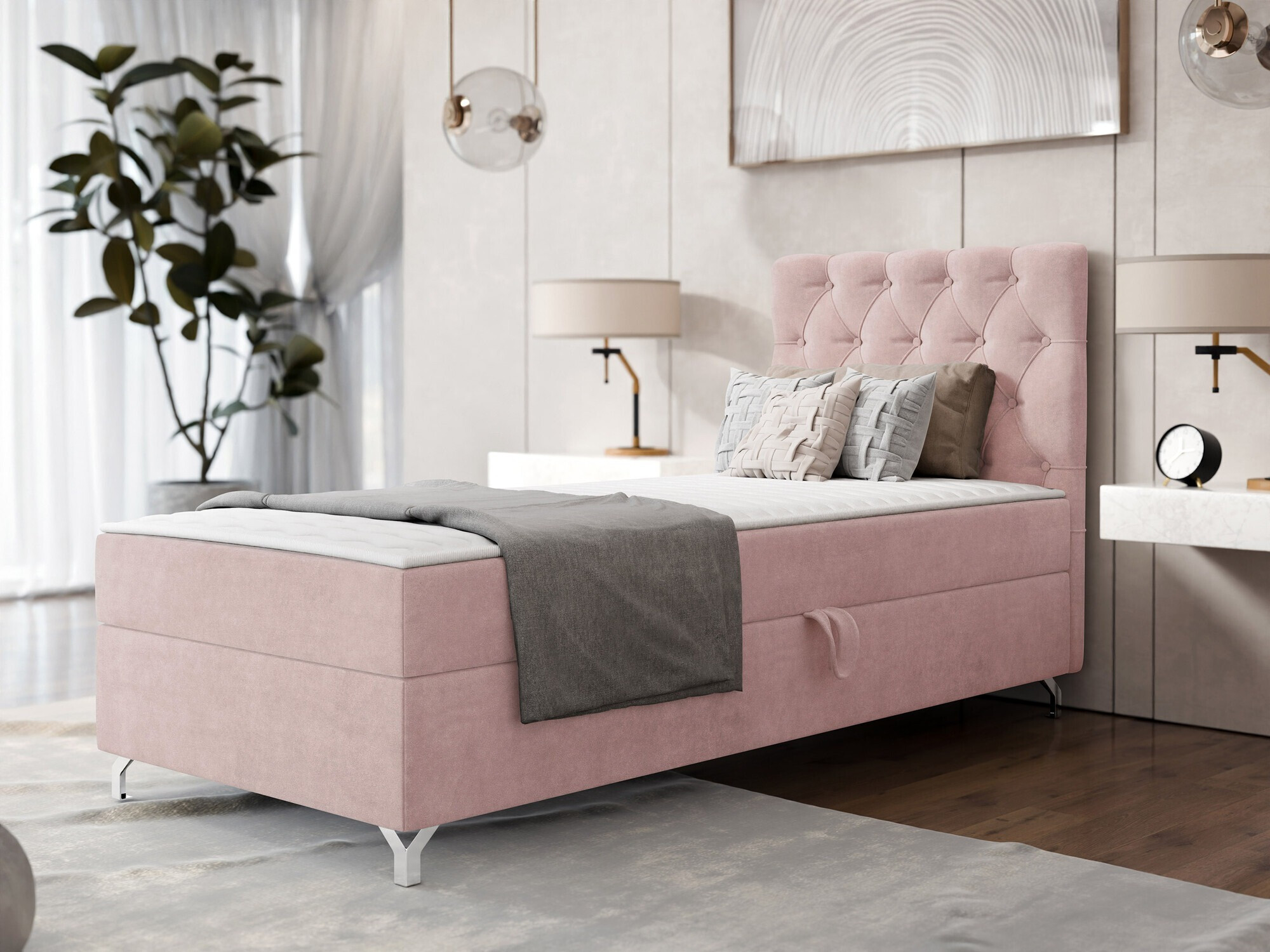 Lit boxspring Memphis 142 (Manila 09)