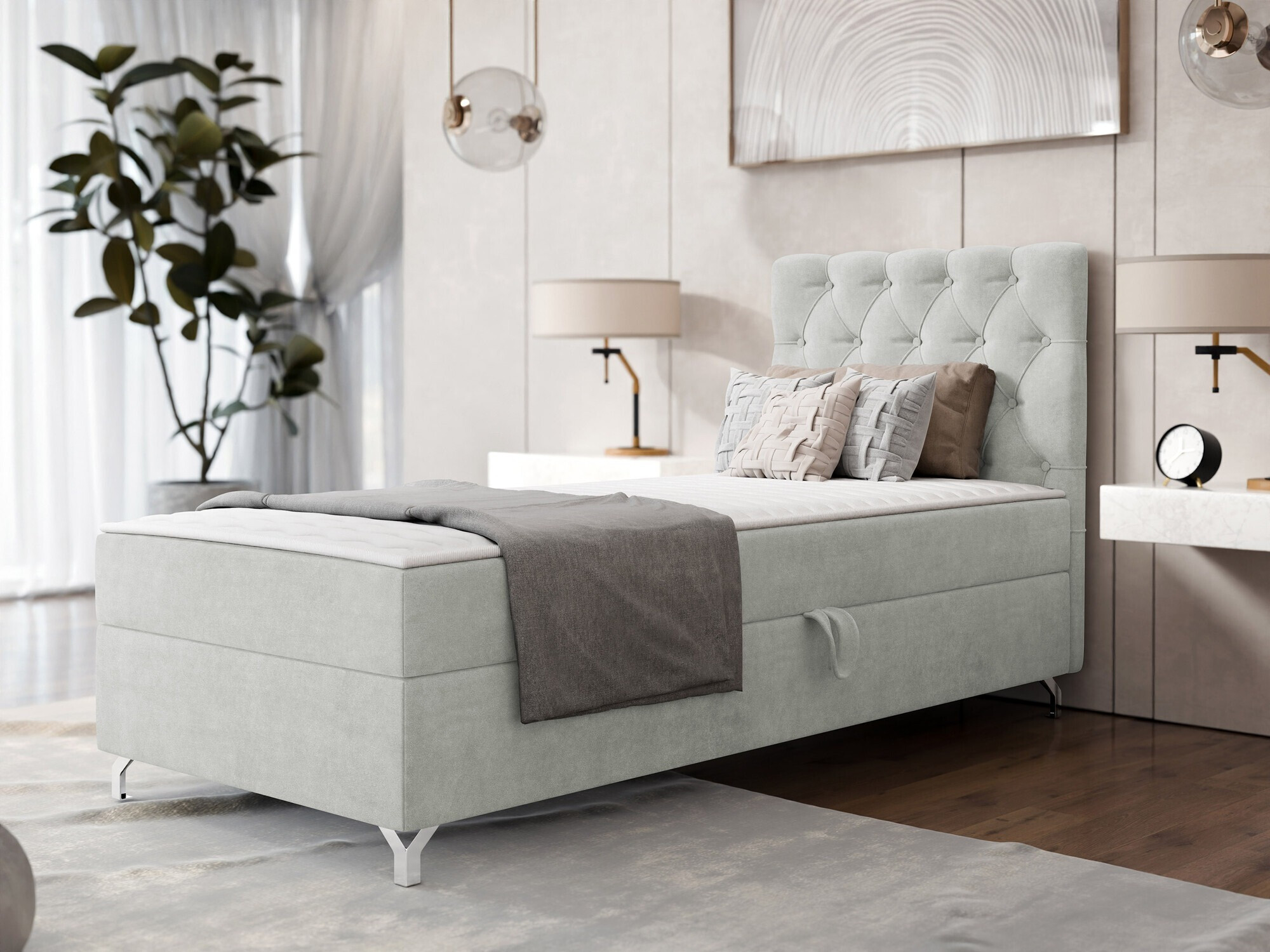 Lit boxspring Memphis 142 (Manila 14)