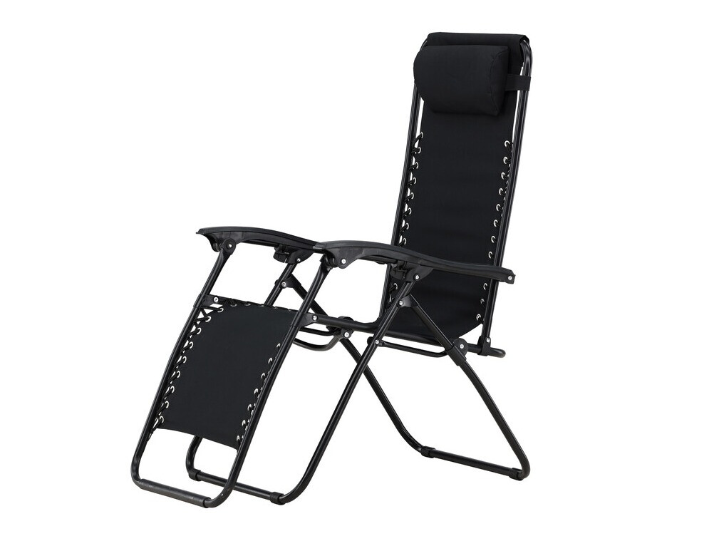 Chaise de jardin Dallas 4823 (Noir)