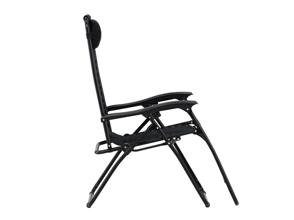 Chaise de jardin Dallas 4823 (Noir)