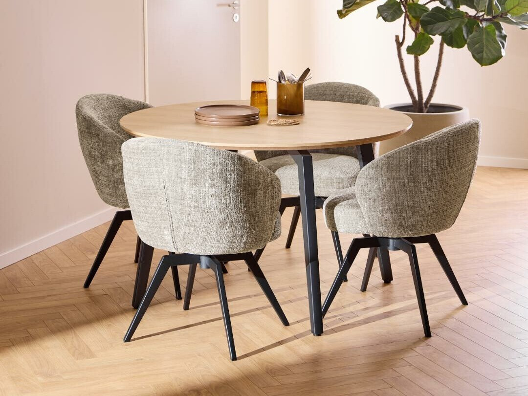 Chaise Norsica 869 (Gris clair)