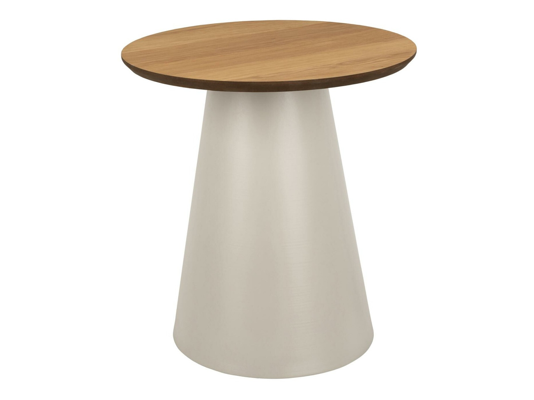 Table d'appoint Norsica 950 (Gris + Chêne)