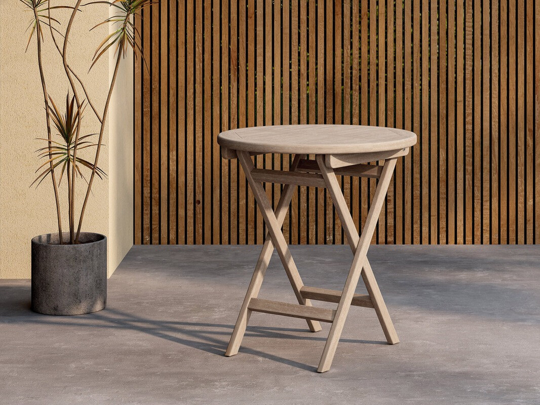 Table de jardin Nunova 127 (Brun clair)
