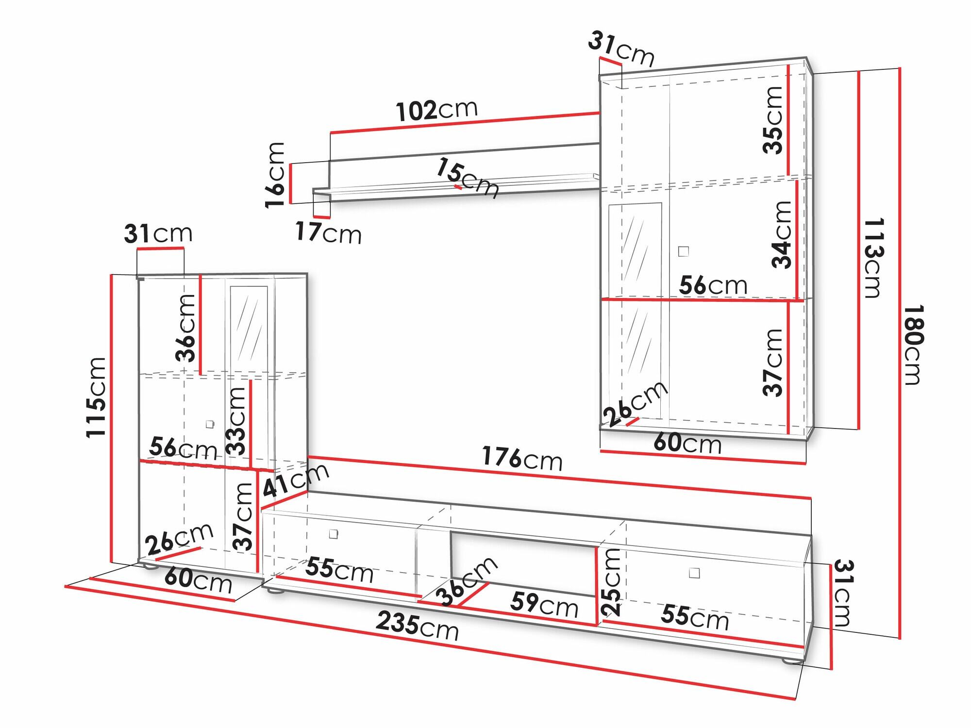 Ensemble de salon Studio