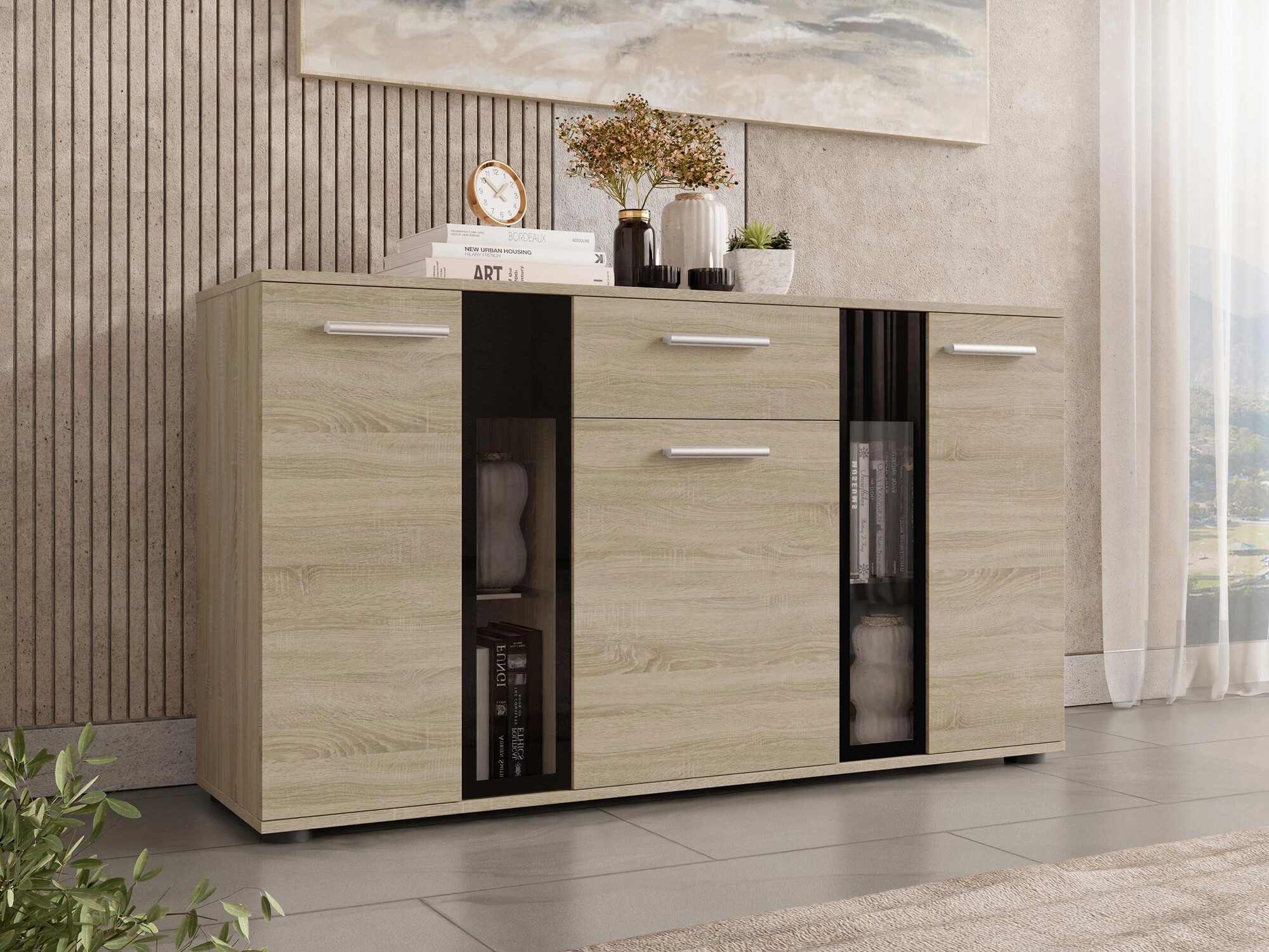 Commode Genio (Sonoma chêne)