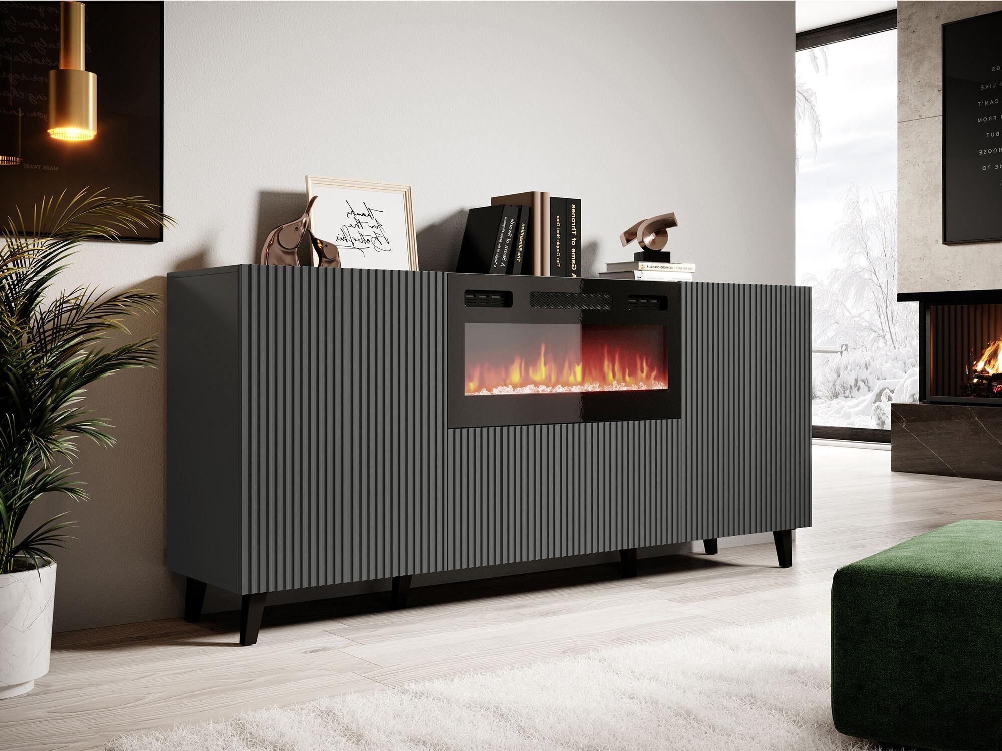Buffet Comes I (Anthracite)