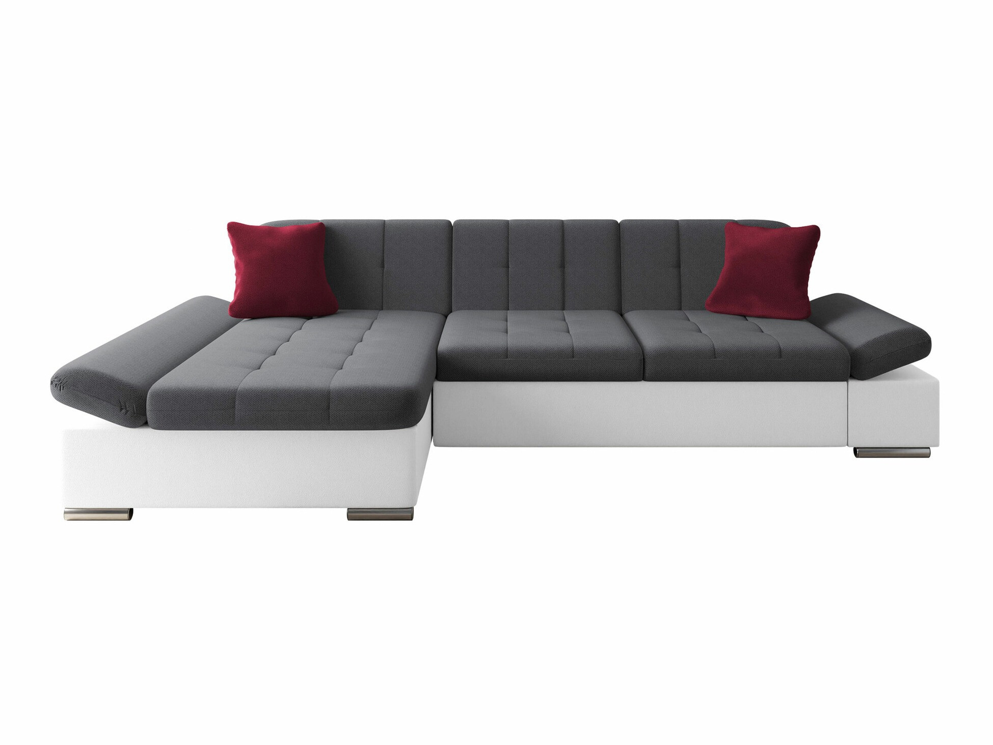 Canapé d'angle Comfivo Serenitas (Soft 017 + Kronos 22 + Kronos 02)