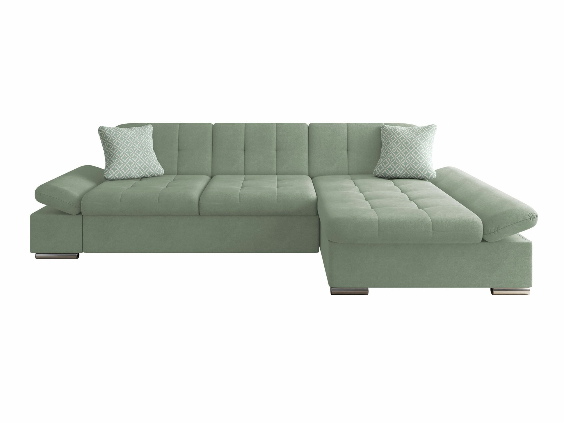 Canapé d'angle Comfivo Serenitas (Uttario Velvet 2954 + Evo 29)