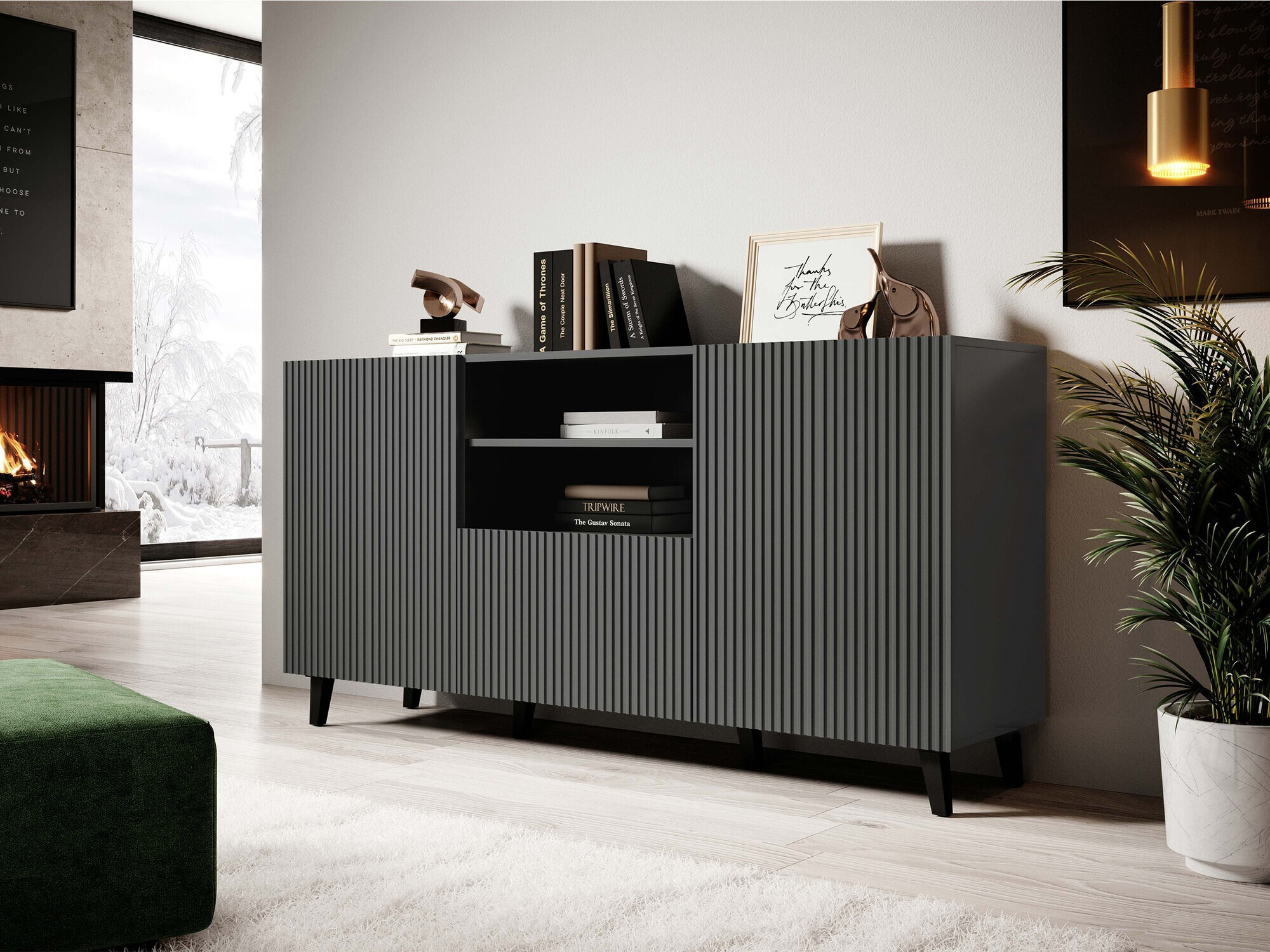 Commode Comes (Anthracite)